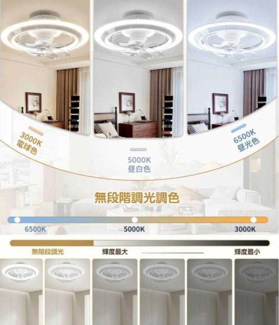 【節電×オシャレモデル】 シーリングファンライト 導光板 ledシーリングファン