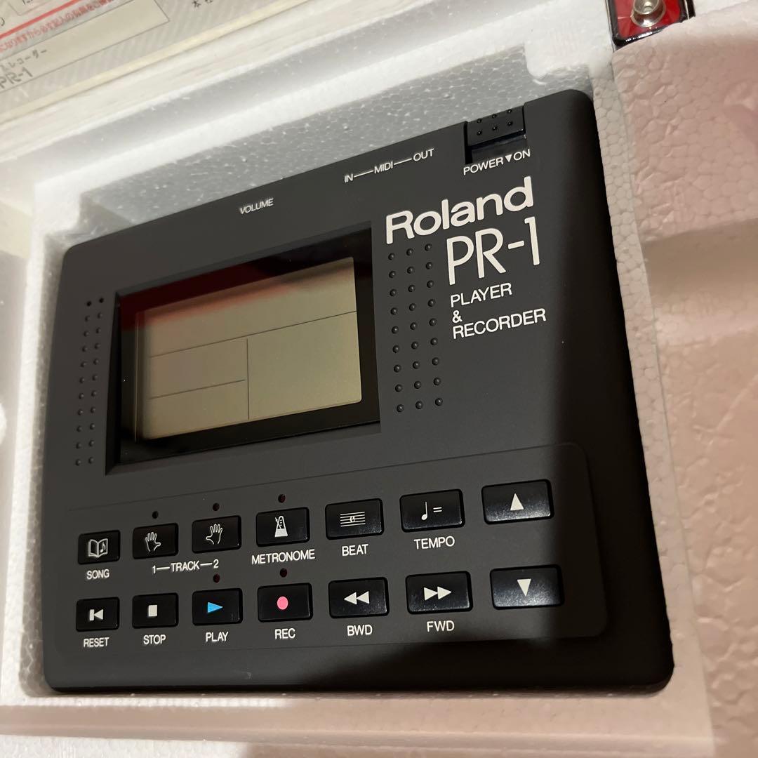 □Roland○未使用PR−1♢プレーヤー＆○レコーダー♢シーケンサー