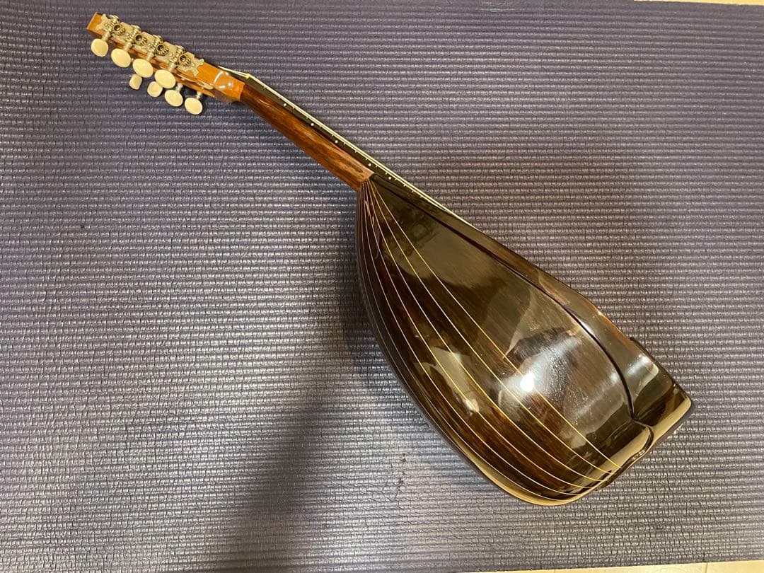 美品 落合忠男 手工品 マンドリン 1989年製