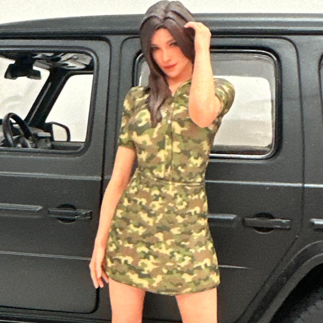 完成品　1/12 JOYミリタリー　フィギュア　1/64より大　ミニカーに