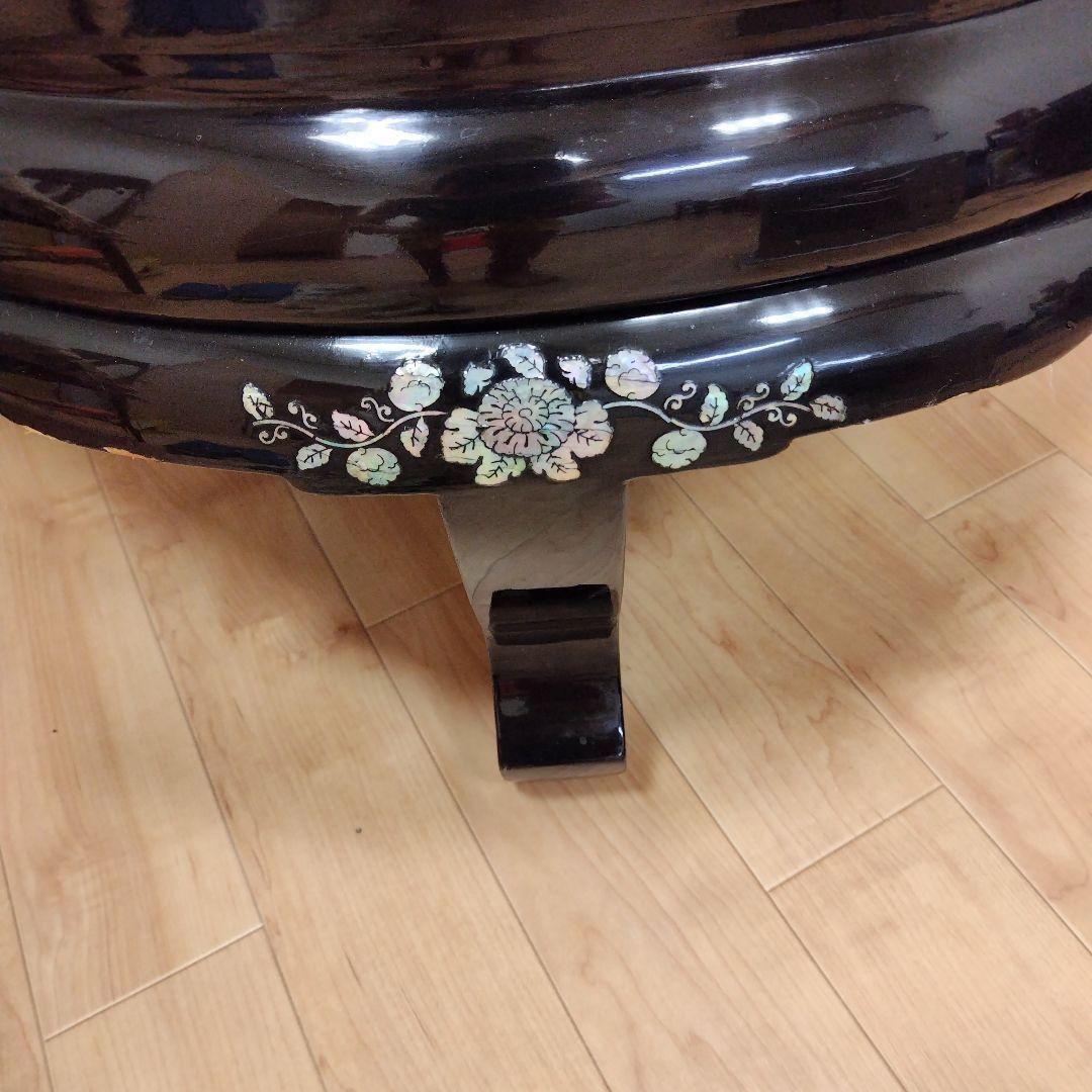 螺鈿テーブル ローテーブル 座卓 卓螺鈿 ラデン 高級 李朝家具