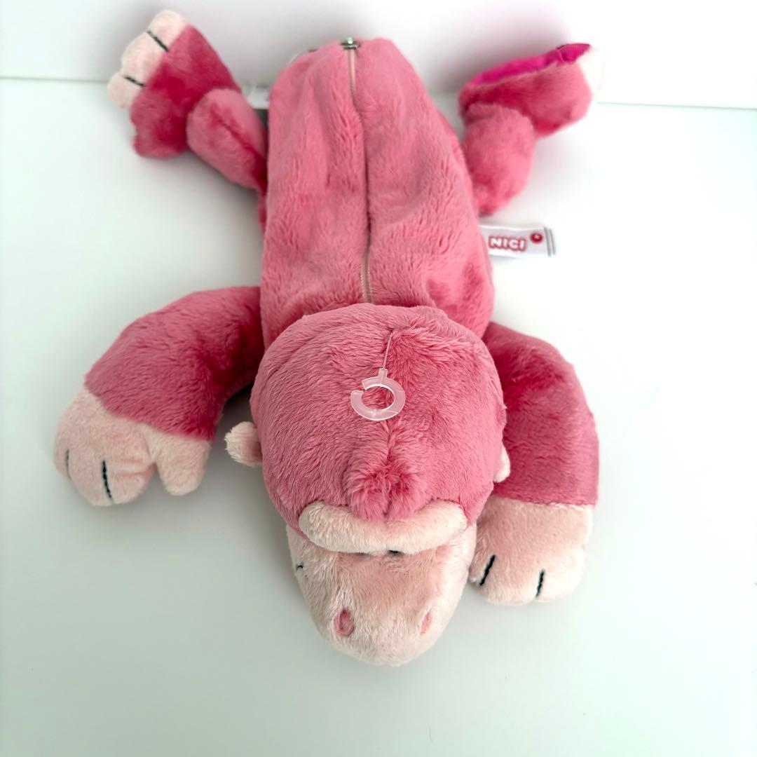 ニキ NICI ピンク ゴリラ キーホルダー ペンケース - メルカリ