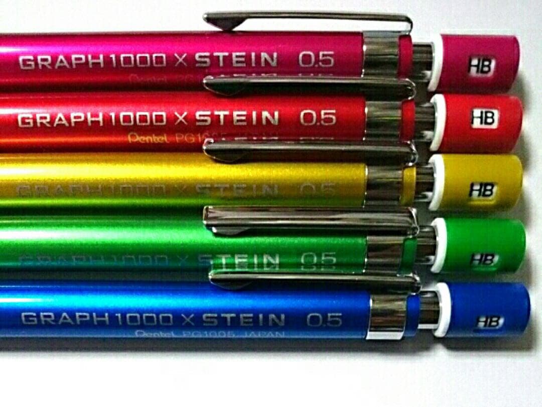 GRAPH1000 X STEIN 0.5 シャープペンシルセット最終値下げ