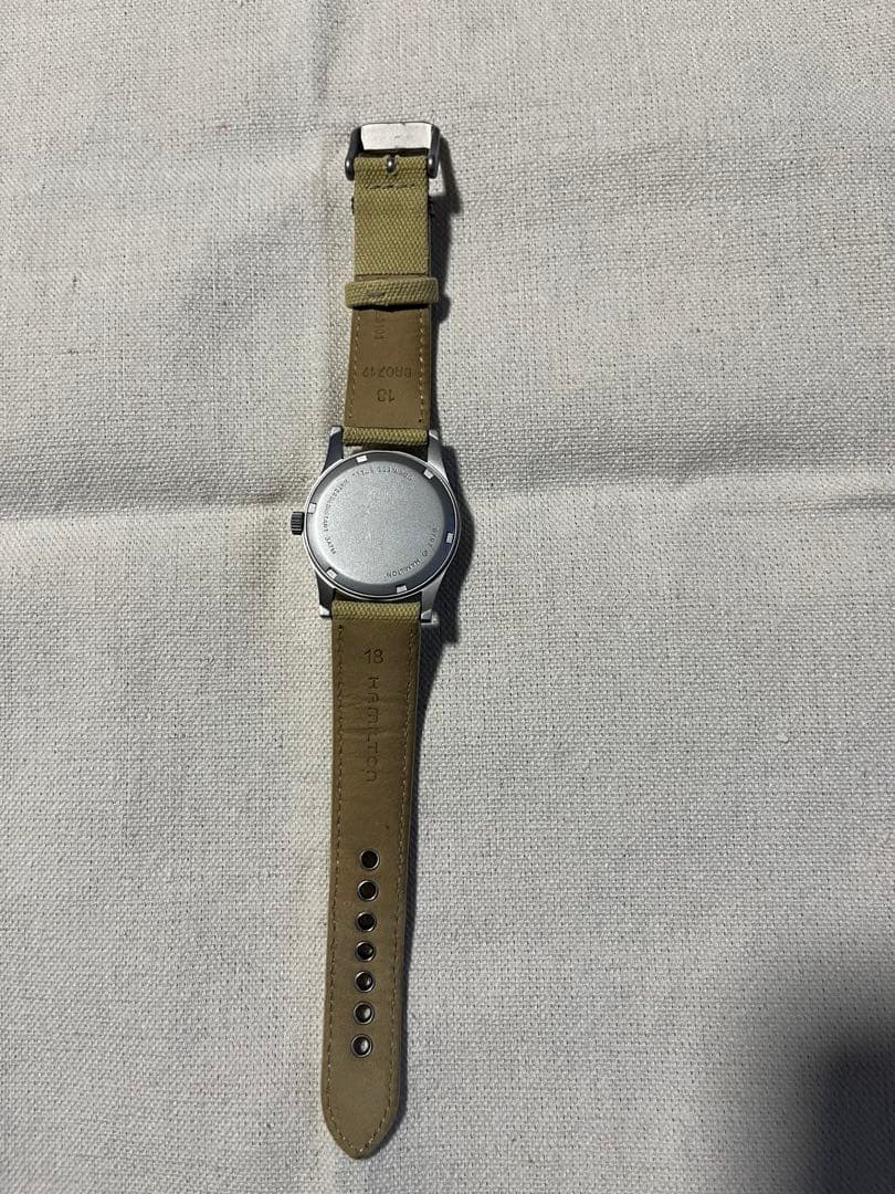 HAMILTON Khaki 9797 クォーツ腕時計 ジャンク品扱い