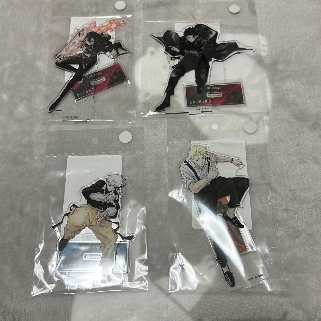 カグラバチ アクリルスタンド マルイポップアップ4種 ※未開封品※外袋に