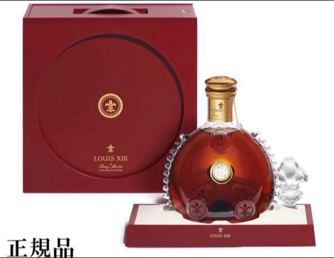 レミーマルタン ルイ13世バカラ替栓・展示台・化粧箱付き正規輸入品未開封