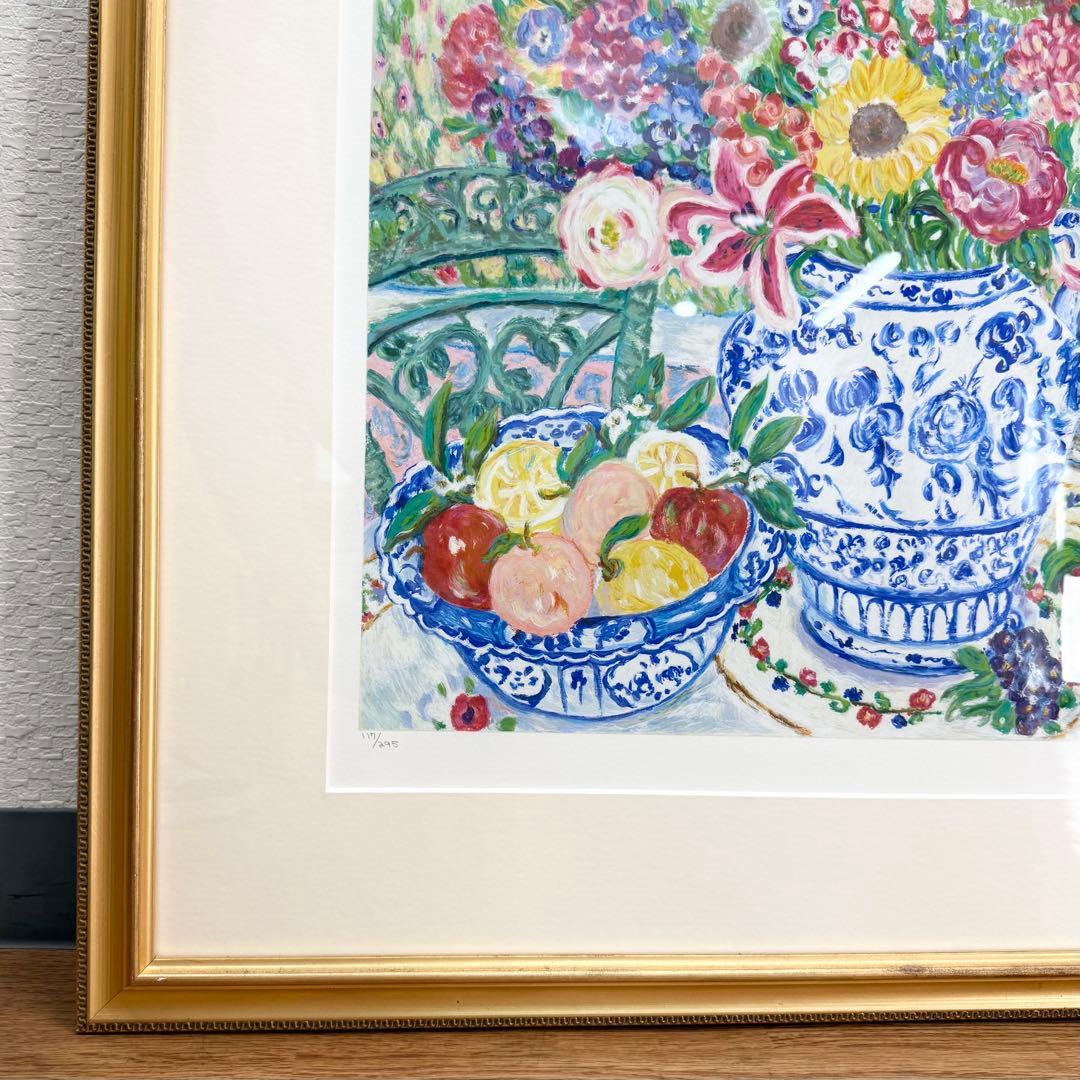 真作 レスリーセイヤー サンシドロ シルクスクリーン 直筆サイン入り