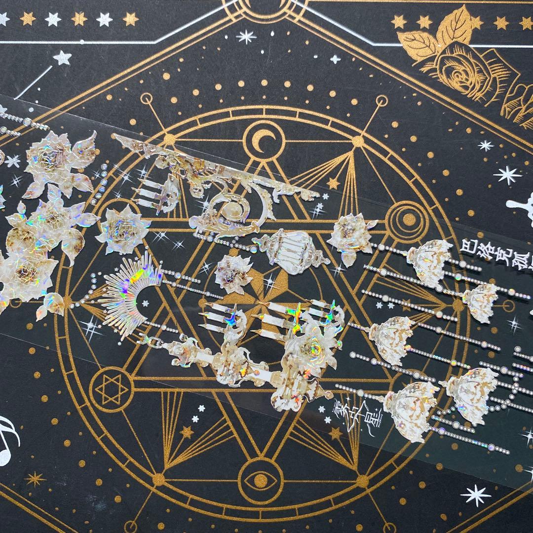 9294】海外 マステ 中古巻 貝殻光マスキングテープ 装飾系 - メルカリ