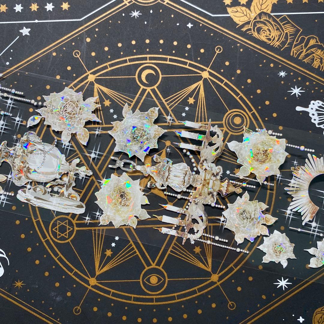 9294】海外 マステ 中古巻 貝殻光マスキングテープ 装飾系 - メルカリ