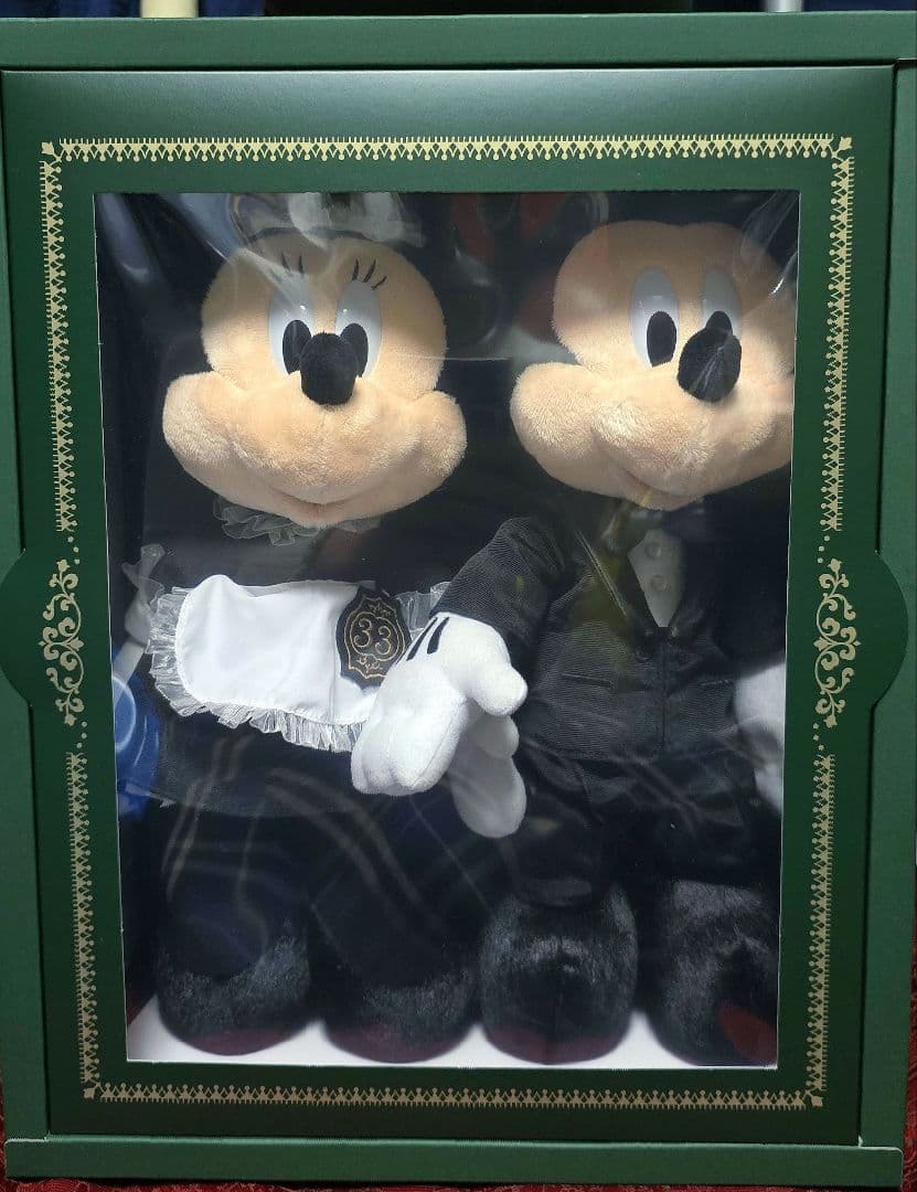 東京ディズニーランド クラブ33 ミッキーミニー ペア ぬいぐるみ