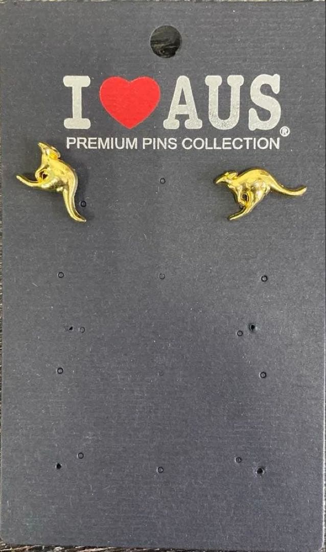 オーストラリア土産、ピンバッジ、カンガルー - メルカリ