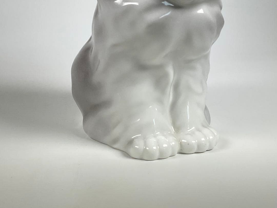 ノリタケ 猫 ネコ 置物 Noritake 高さ約15cm