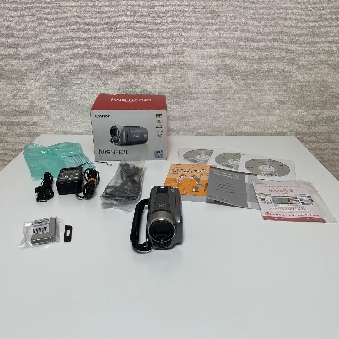 Canon デジタルビデオカメラ iVIS HF R21