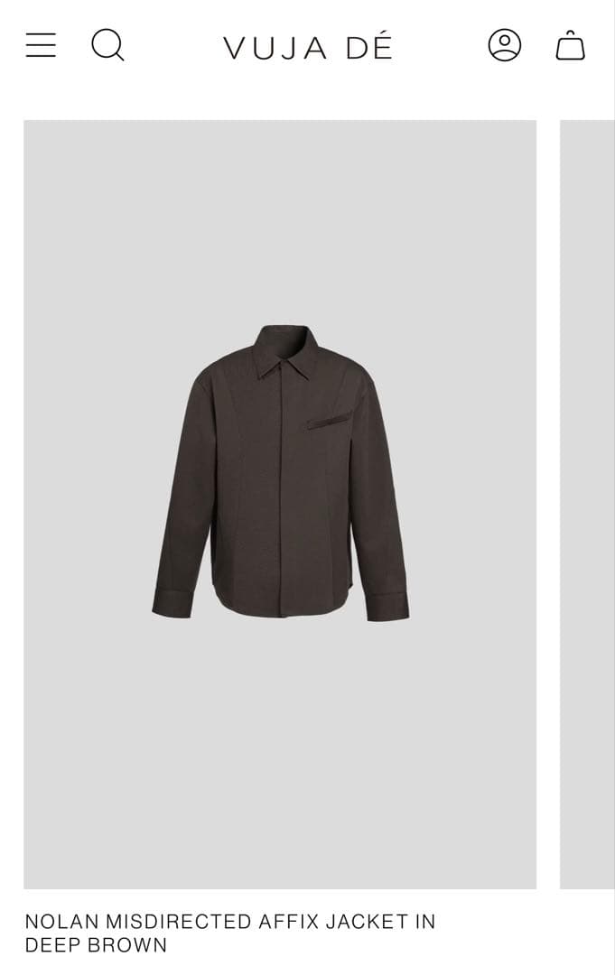 vujade NOLAN MISDIRECTED AFFIX JACKET