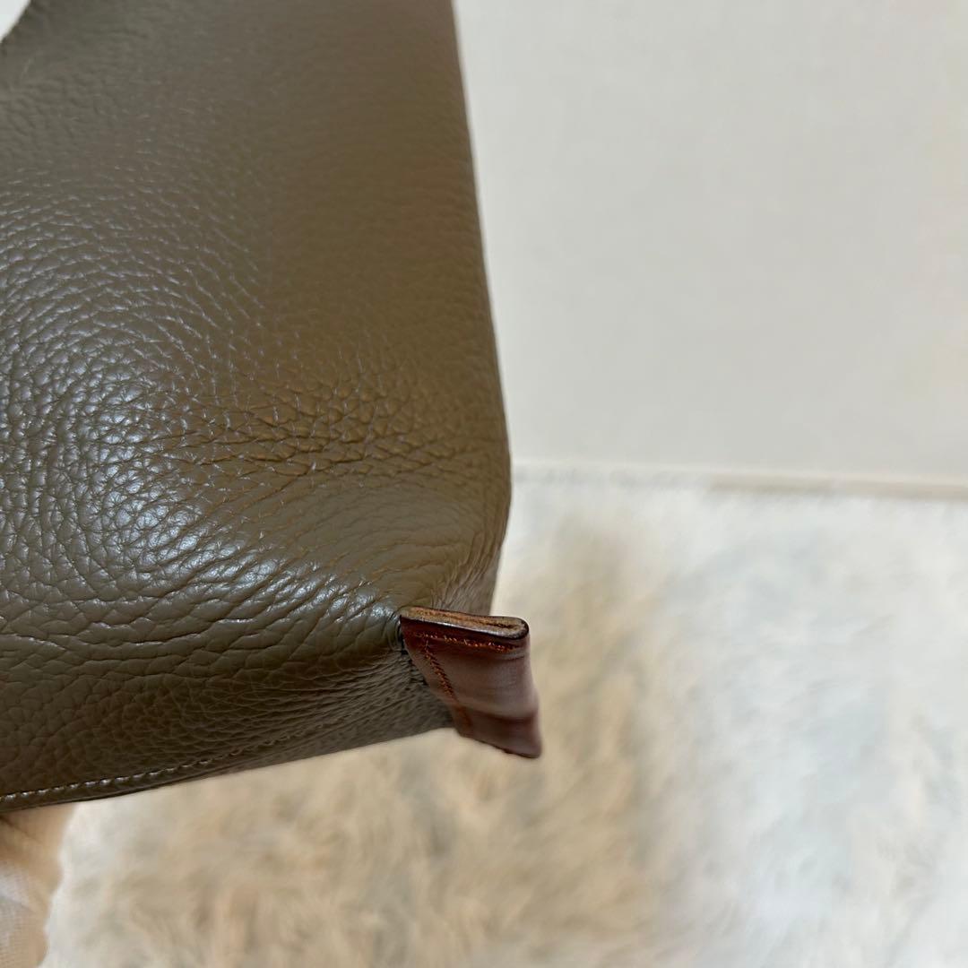 【未使用級✨triangle bag】エンダースキーマ　ハンドバッグ　トープ　革