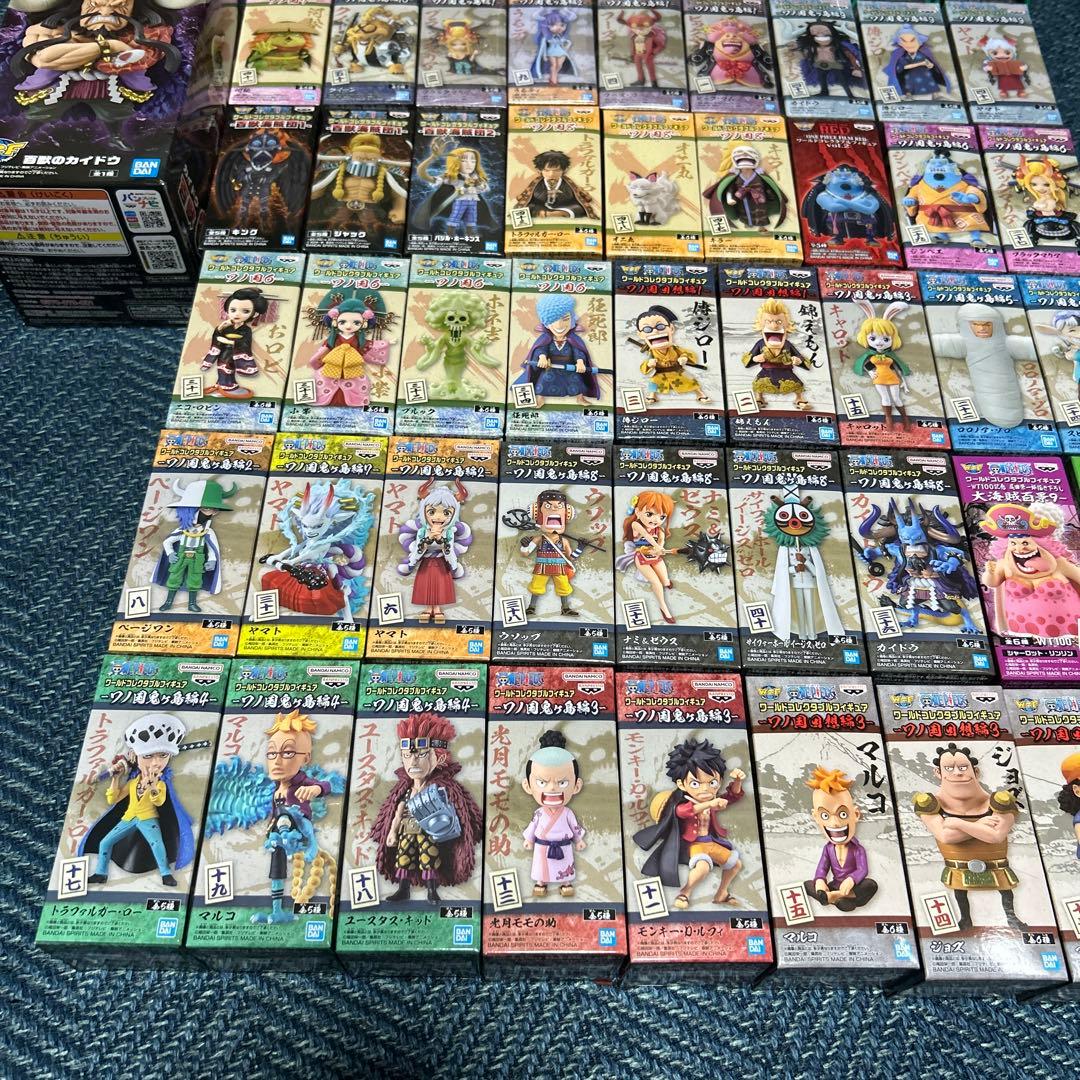 ワールドコレクタブルフィギュア ワンピース 53体 ワーコレセット ONE