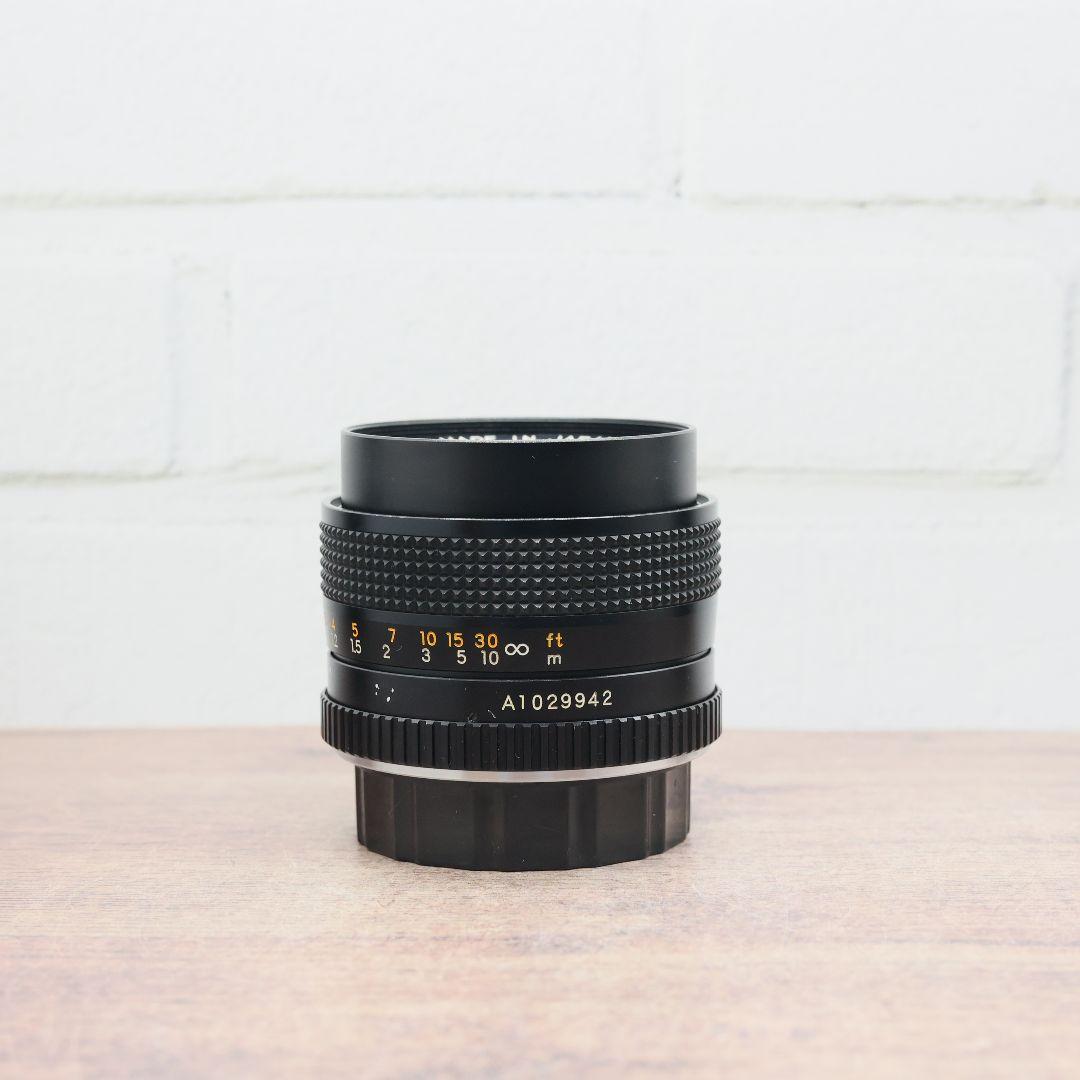 《希少》YASHICA LENS ML 50mm F1.4 後期型 【良品】