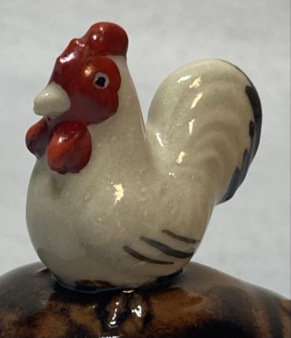 B296h 「辛酉 香合」紀州焼　葵窯　共布共箱　寒川栖豊　南枝庵　茶道具