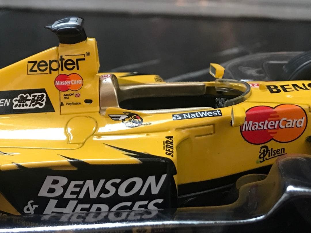 日本未発売 ビッグスケール F1 コレクション ジョーダン199 タバコ仕様