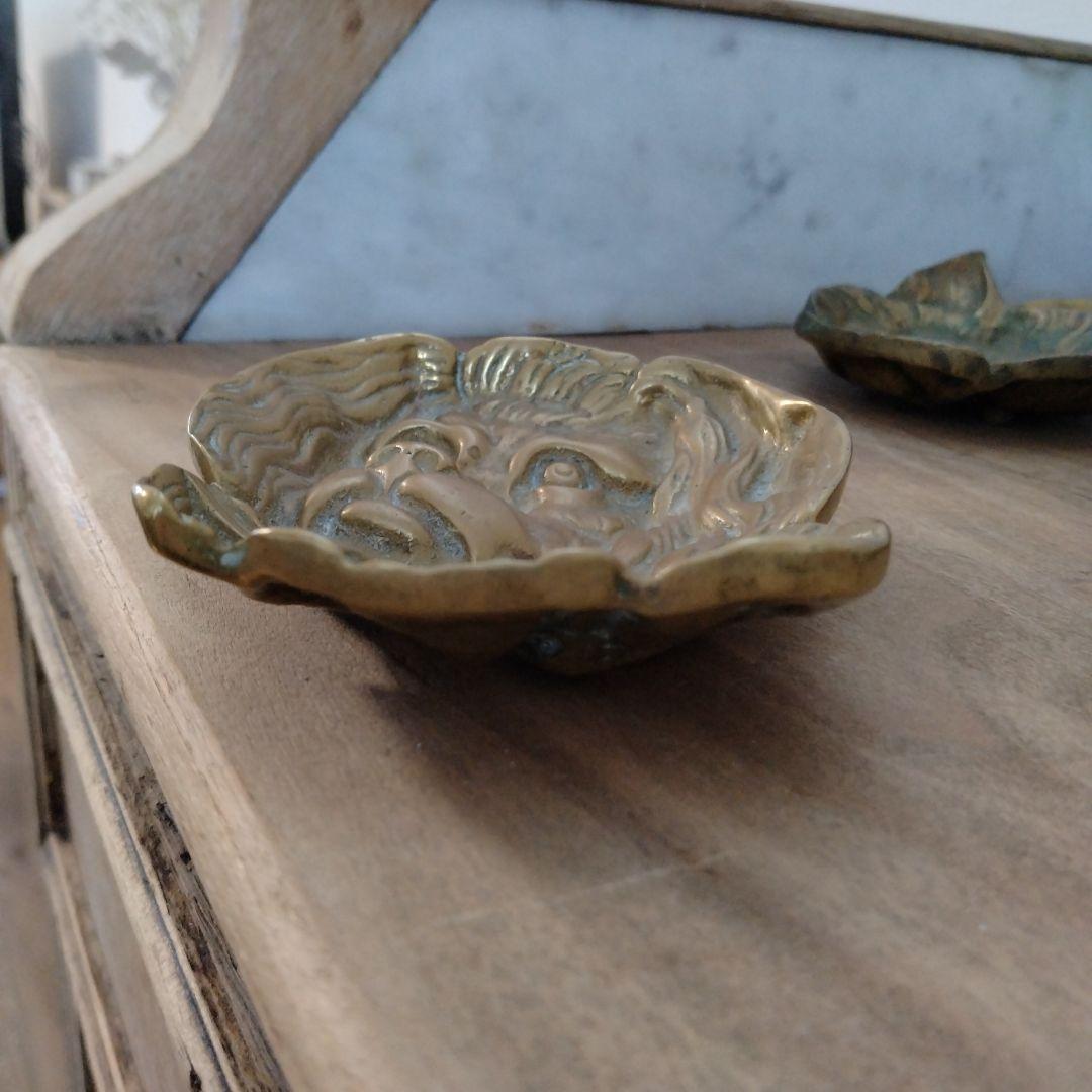 D】犬のトレイ/アスティエ・ブロカント/フランスアンティーク - メルカリ