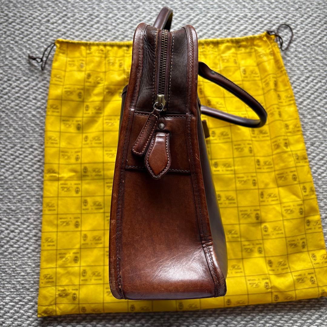 フェリージ　8637/3 ネイビー　オールレザー