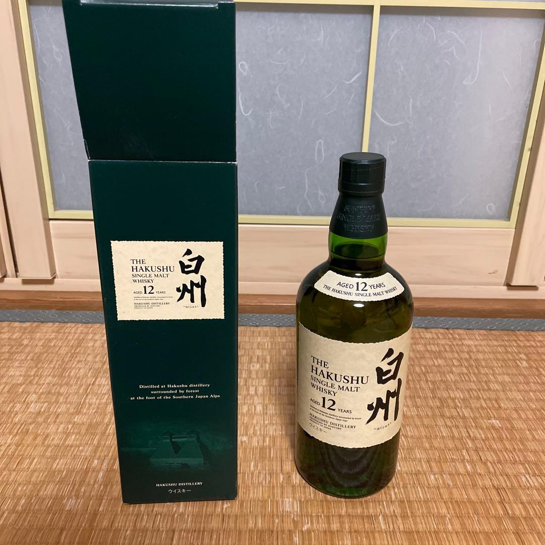 白州 12年 シングルモルトウイスキー 750ml