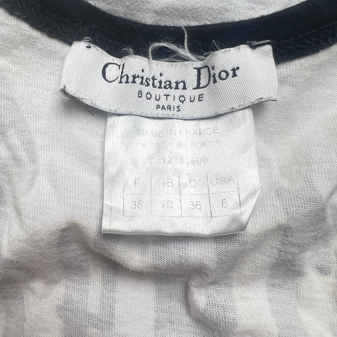 クリスチャンディオール　ジョンガリアーノ期　タンクトップ