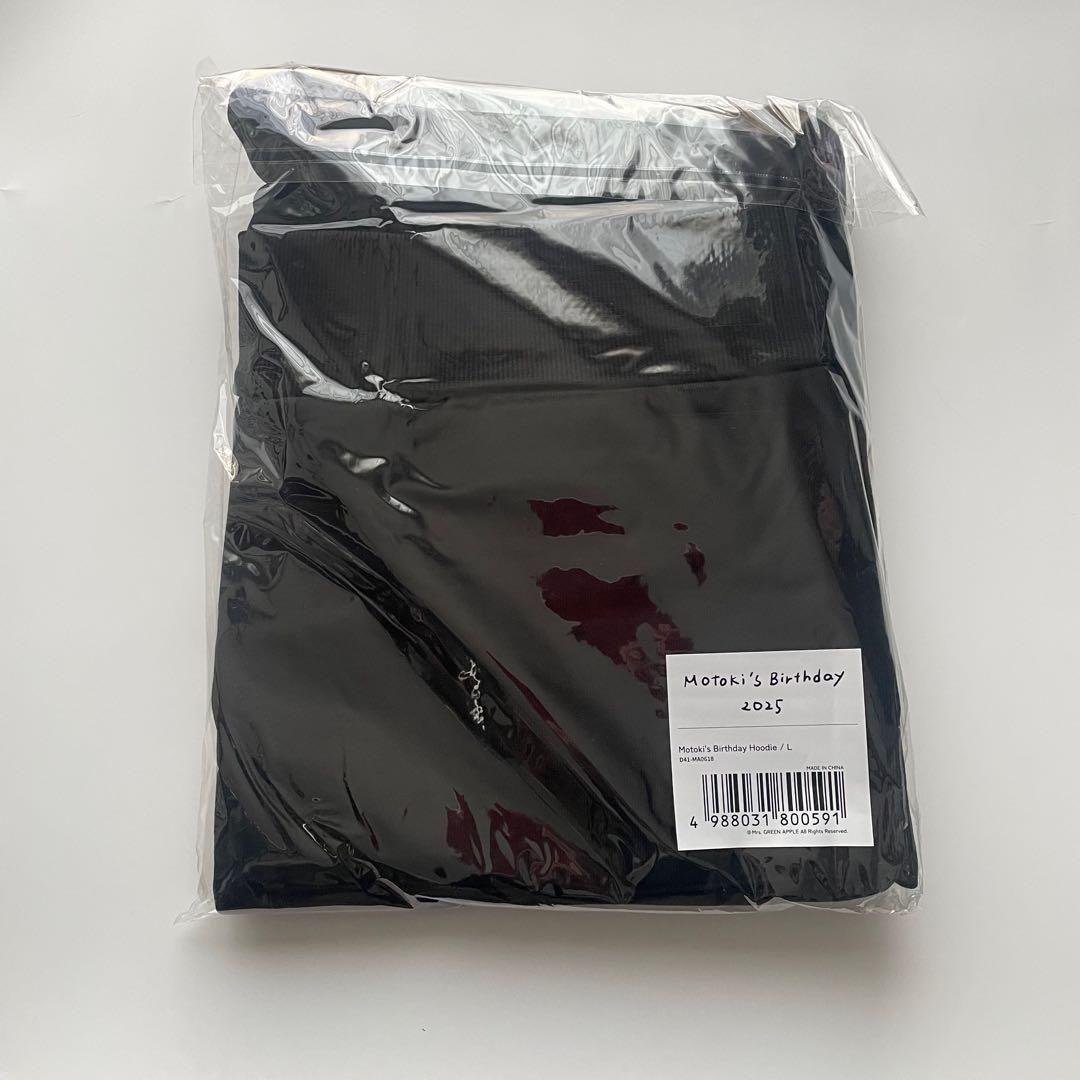 Motoki Ohmori フーディ Lサイズ 黒 新品・未開封