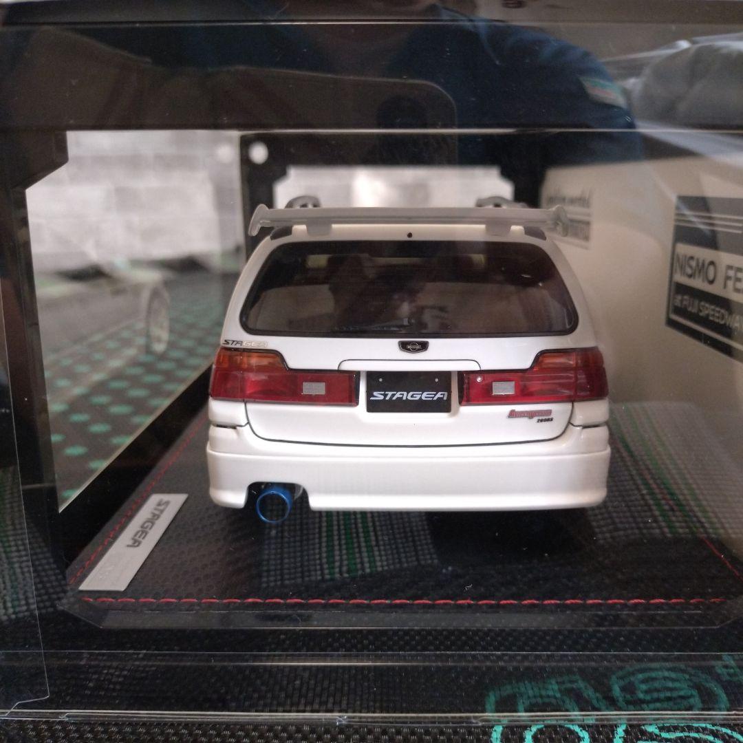 1/18 STAGEA 260RS (WGNC34) White＆ Engine - メルカリ