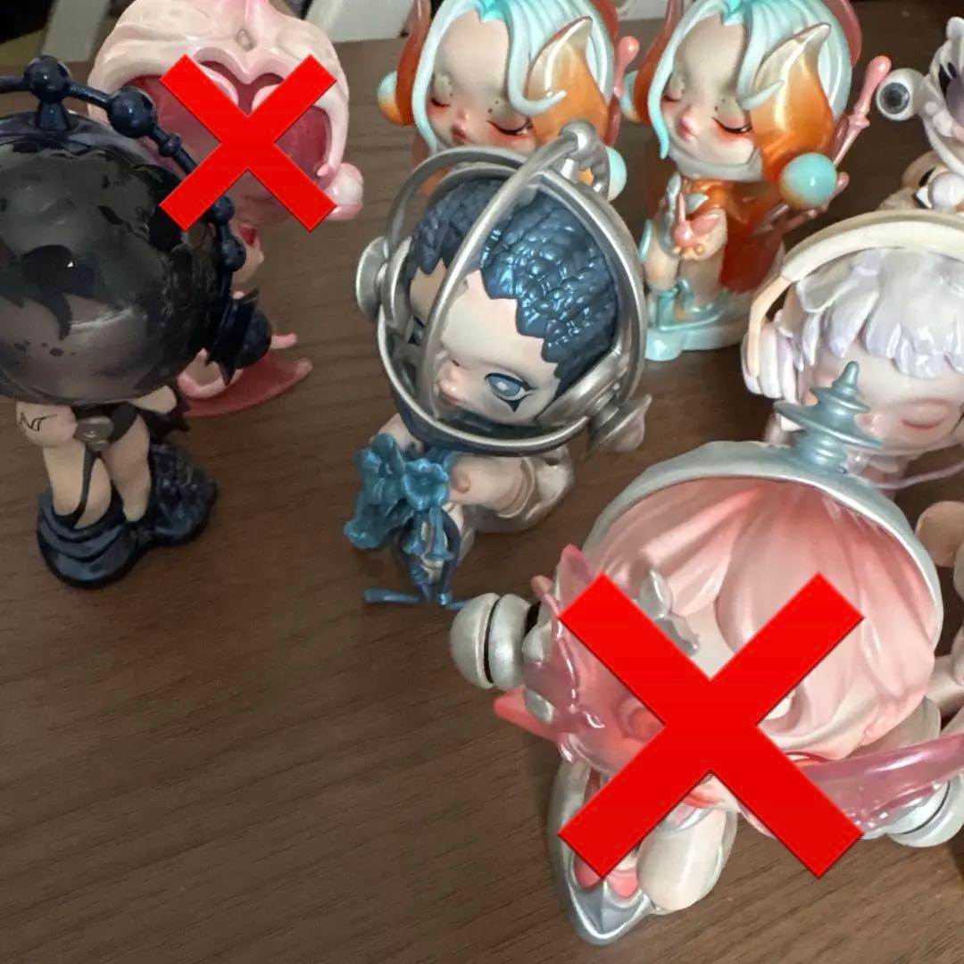 pop mart skullpanda フィギュアバラ売り