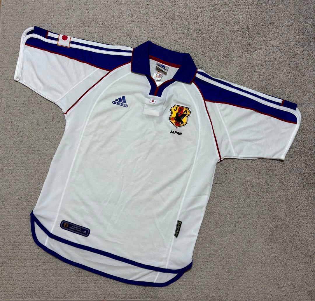 サッカー 日本代表 2001 アウェイ ユニフォーム adidas アディダスの