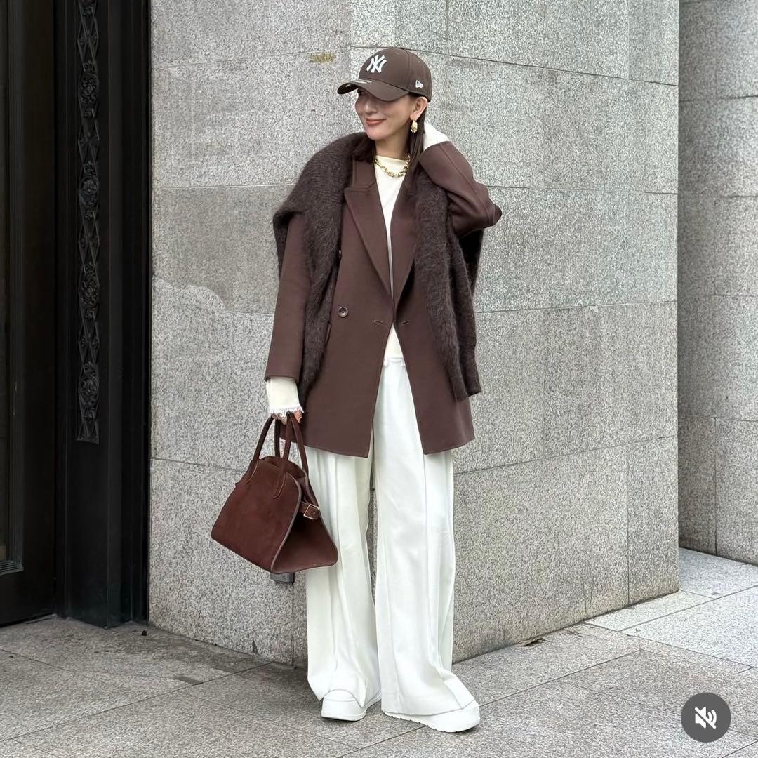 U_big sakiさん コラボ ジャケット コート スカートとセットアップ S