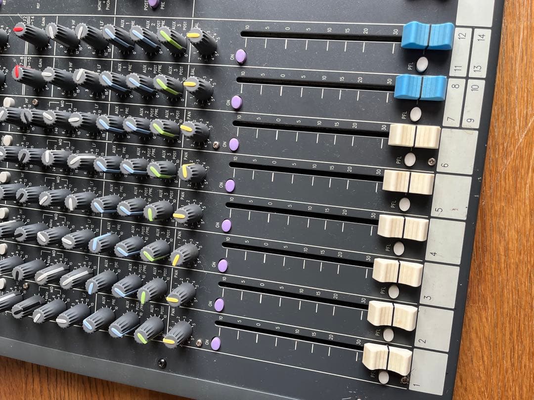 Sound craft SPIRIT FOLIO アナログミキサー 8チャンネル