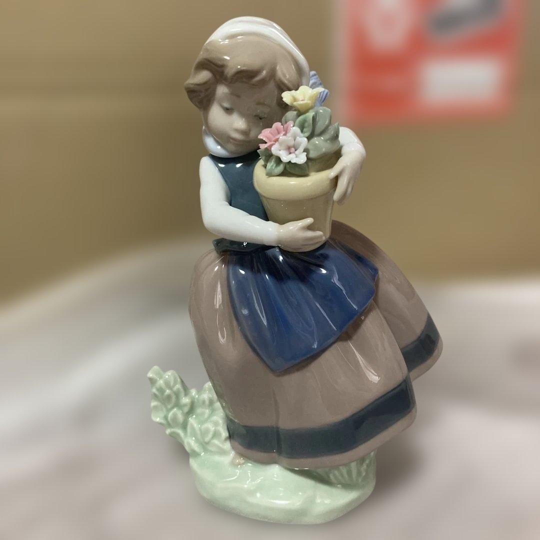 LLADRO リヤドロ 春が来た リヤドロ LLADRO 磁器人形「Spring is Here