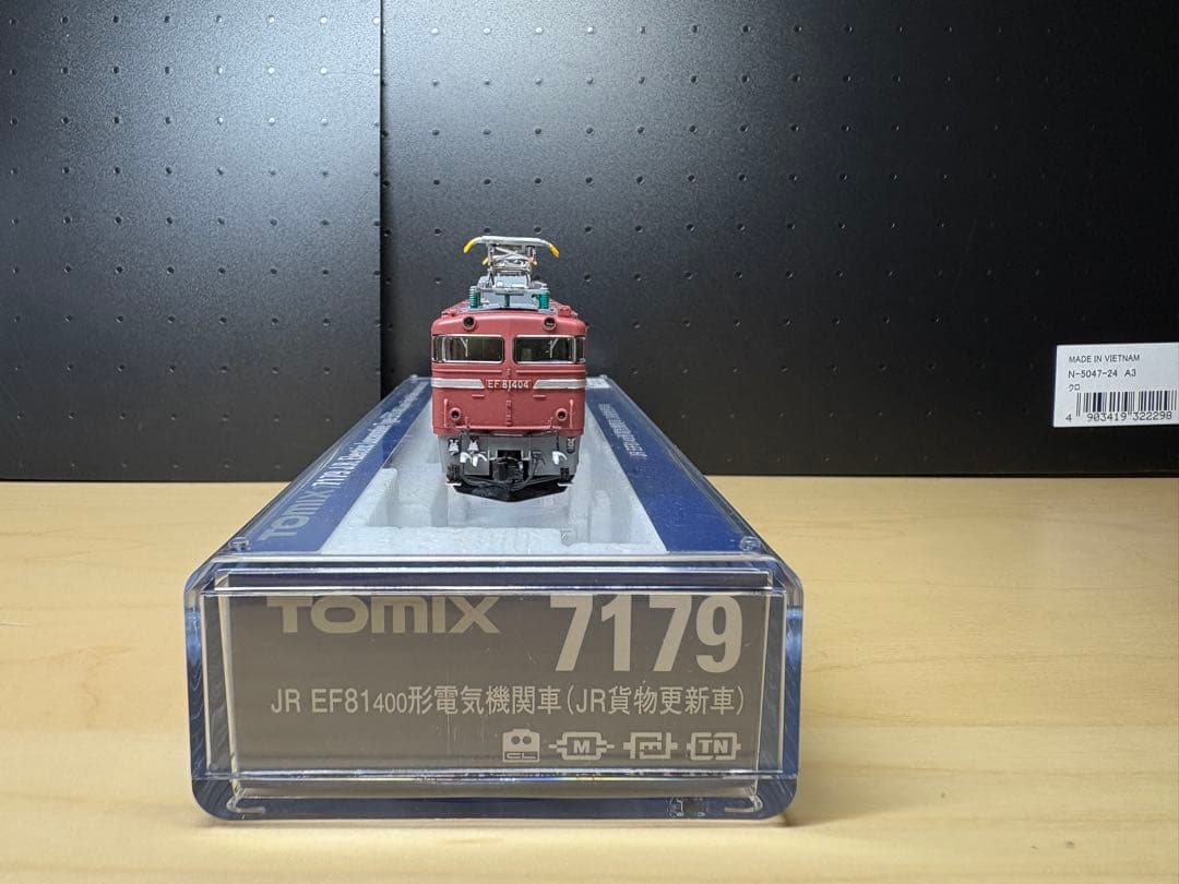 JR貨物 tomix 7179 ef81 400番台 貨物更新色 404号機 - メルカリ