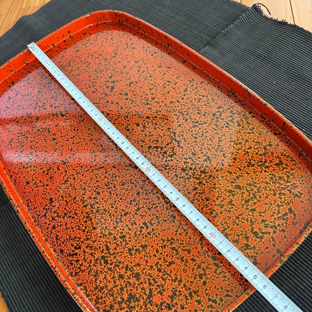 津軽塗 角盆 お盆 長手盆 高級伝統的工芸品 津軽塗り M10927