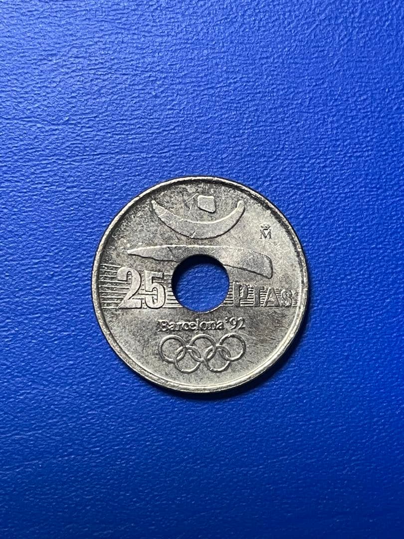 スペイン貨幣 1992年 バルセロナオリンピック 25ペセタ - メルカリ