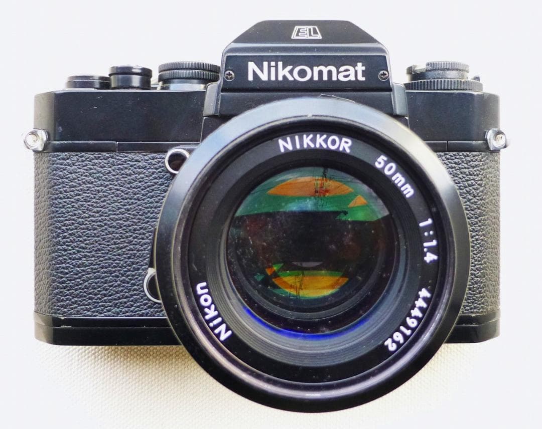 ニコマートELとAiニッコール50㎜f1,4動作確認済】Nikon Nikomat EL＆