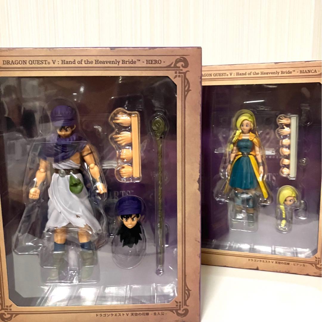 限定版ドラゴンクエスト5 ブリングアーツ 主人公ビアンカ 2体フィギュア