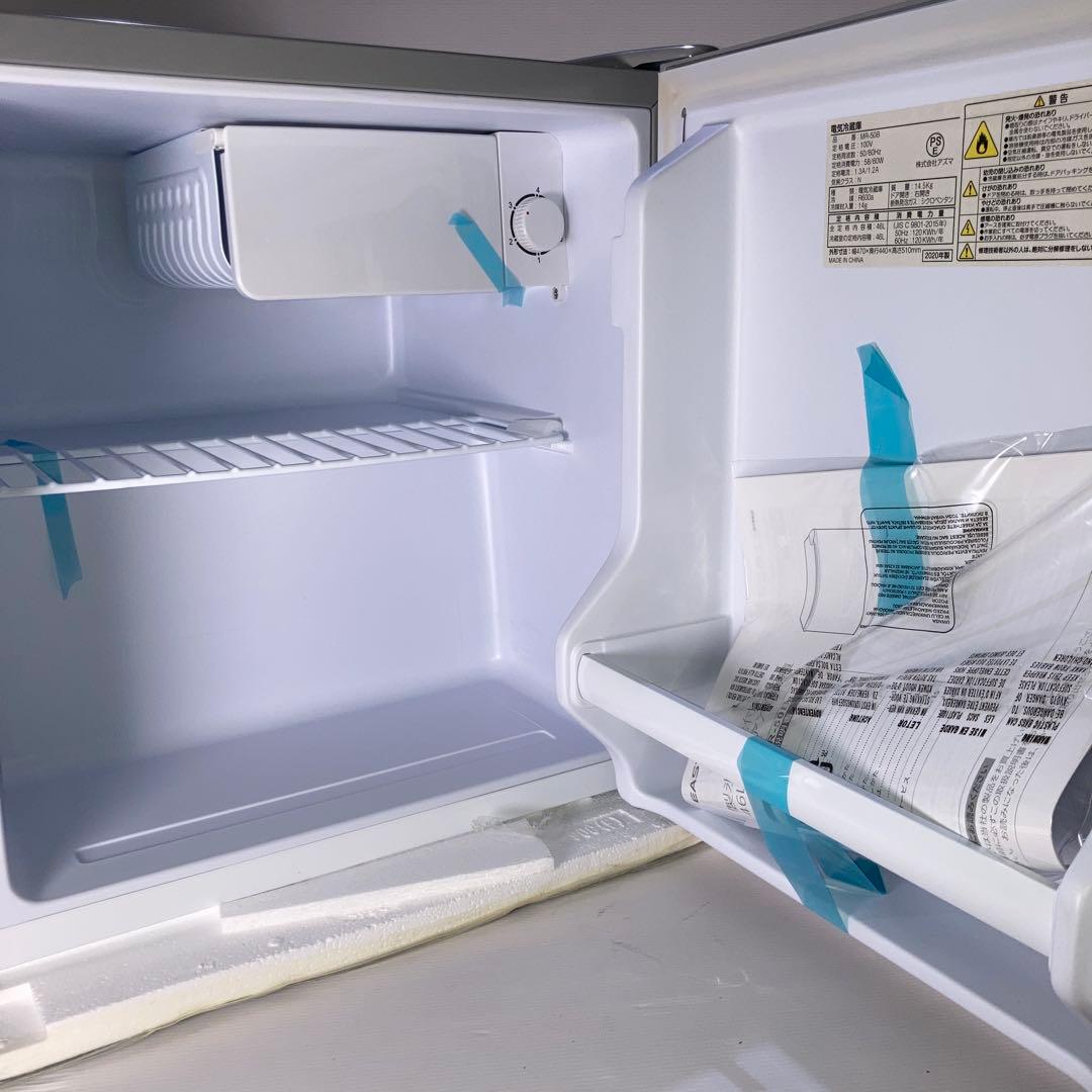 新品未使用 46L 1ドア 小型 冷蔵庫 アズマ MR-50B 2020年