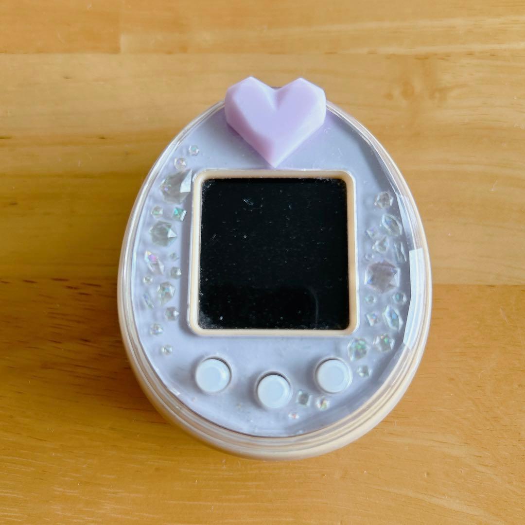 たまごっちピース p's 本体 たまデコピアス セット パープル サンリオ