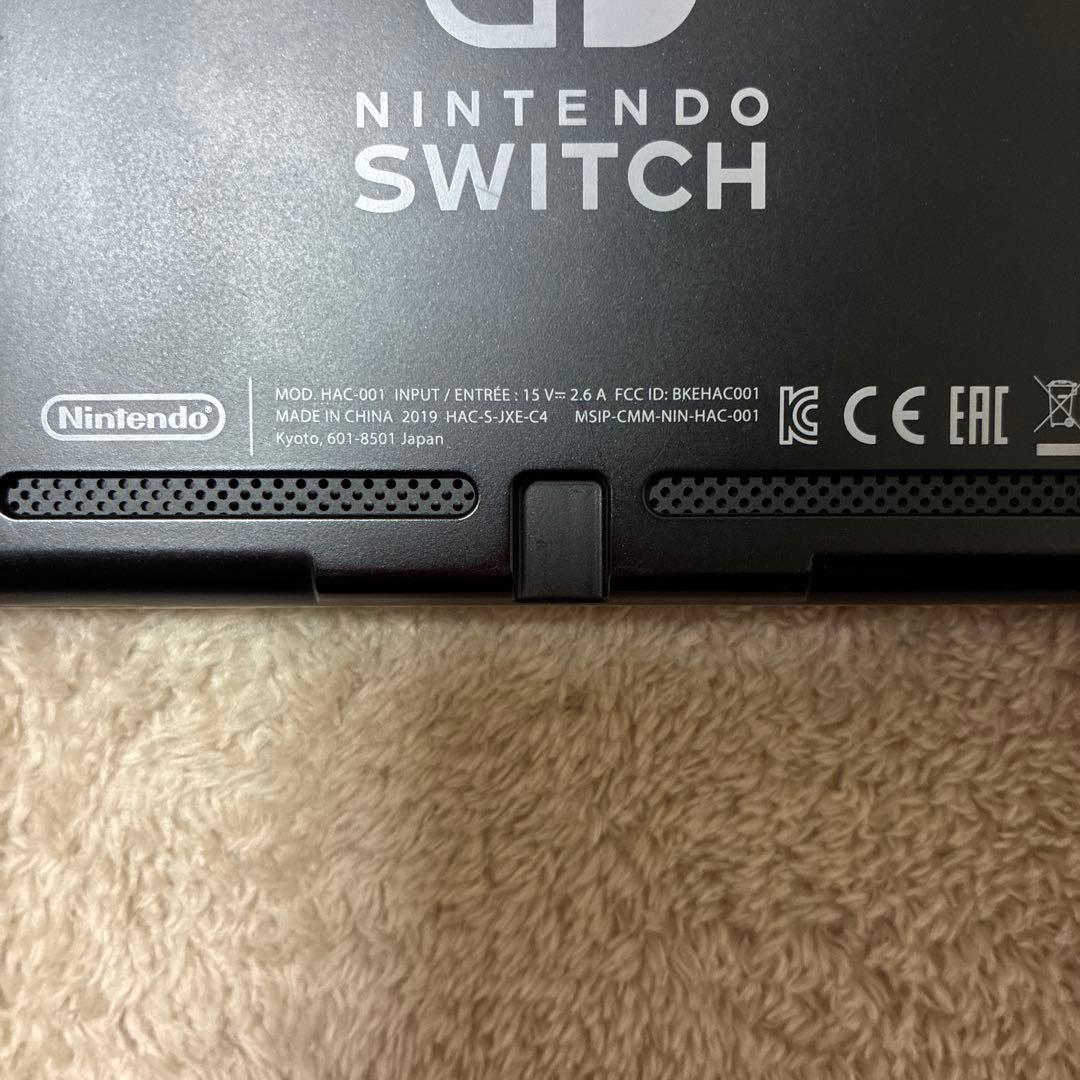 Nintendo Switch 本体 グレー キャリングケース付き