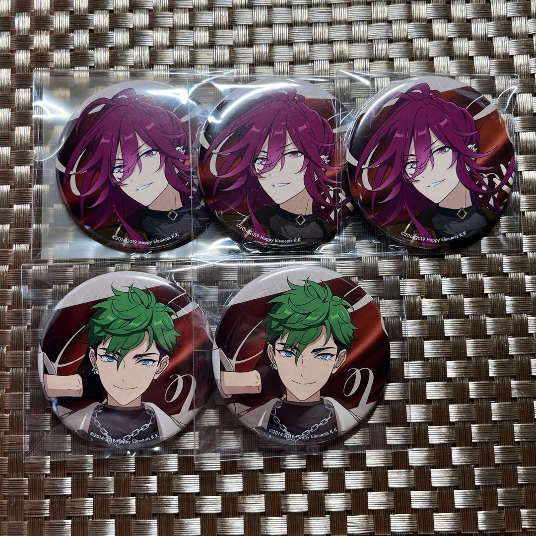 あんスタ メロアス 缶バッジ 小鹿ジュイス 円果望見 - メルカリ