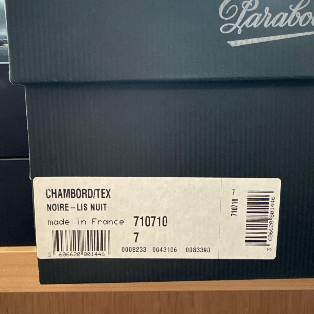 パラブーツ　シャンボード　ネイビー