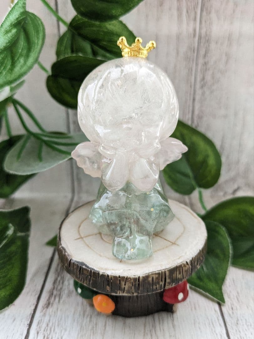 【七星ままさん】グリーンオーラクォーツ✕グリーンクォーツのオルゴ☆他５点