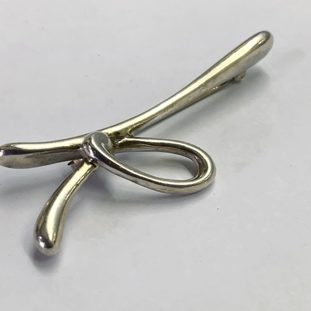 ティファニー イニシャル K シルバー ブローチ SV925 ピン YO335