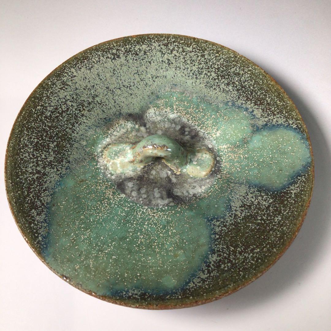 R913 水指 『肥前唐津焼』『天山窯造』 共箱 茶道具 - WWW