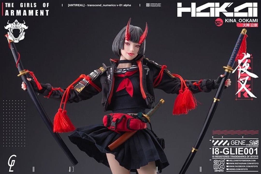 i8toys i8-GLIE001夜叉 大神公奈 1/6 KINA OOKAMI
