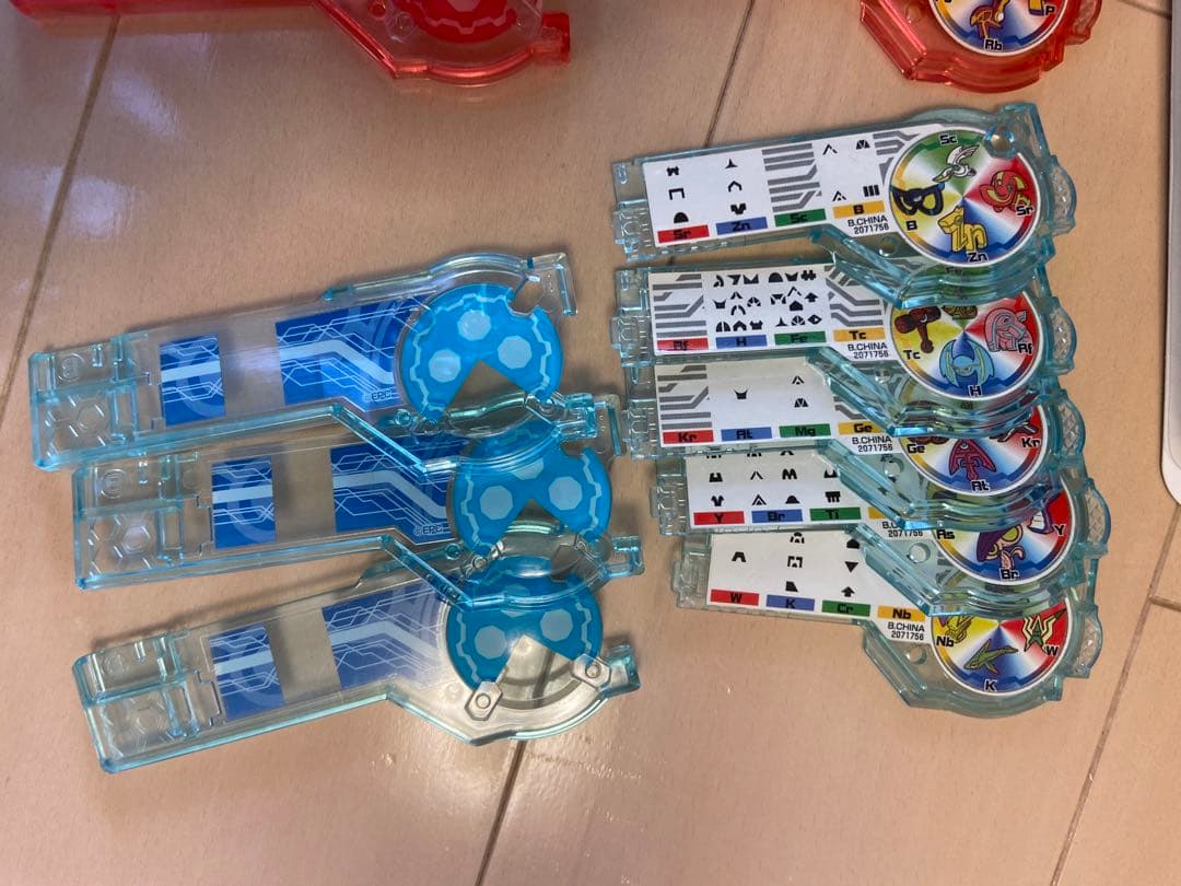 エレメントハンターエレバイル2種+ホルダー+追加プレパラートA〜D全セット