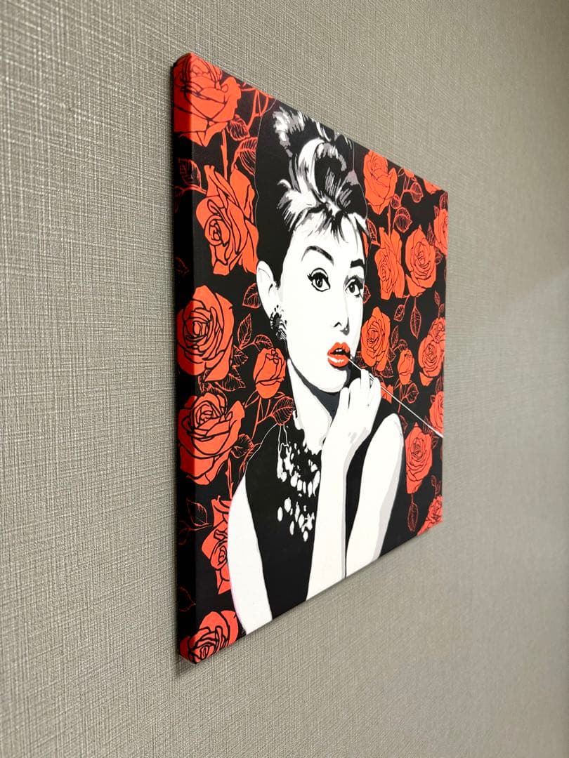 No.213木枠付きキャンバスアート　ペプバーン　ブランドアートポスター